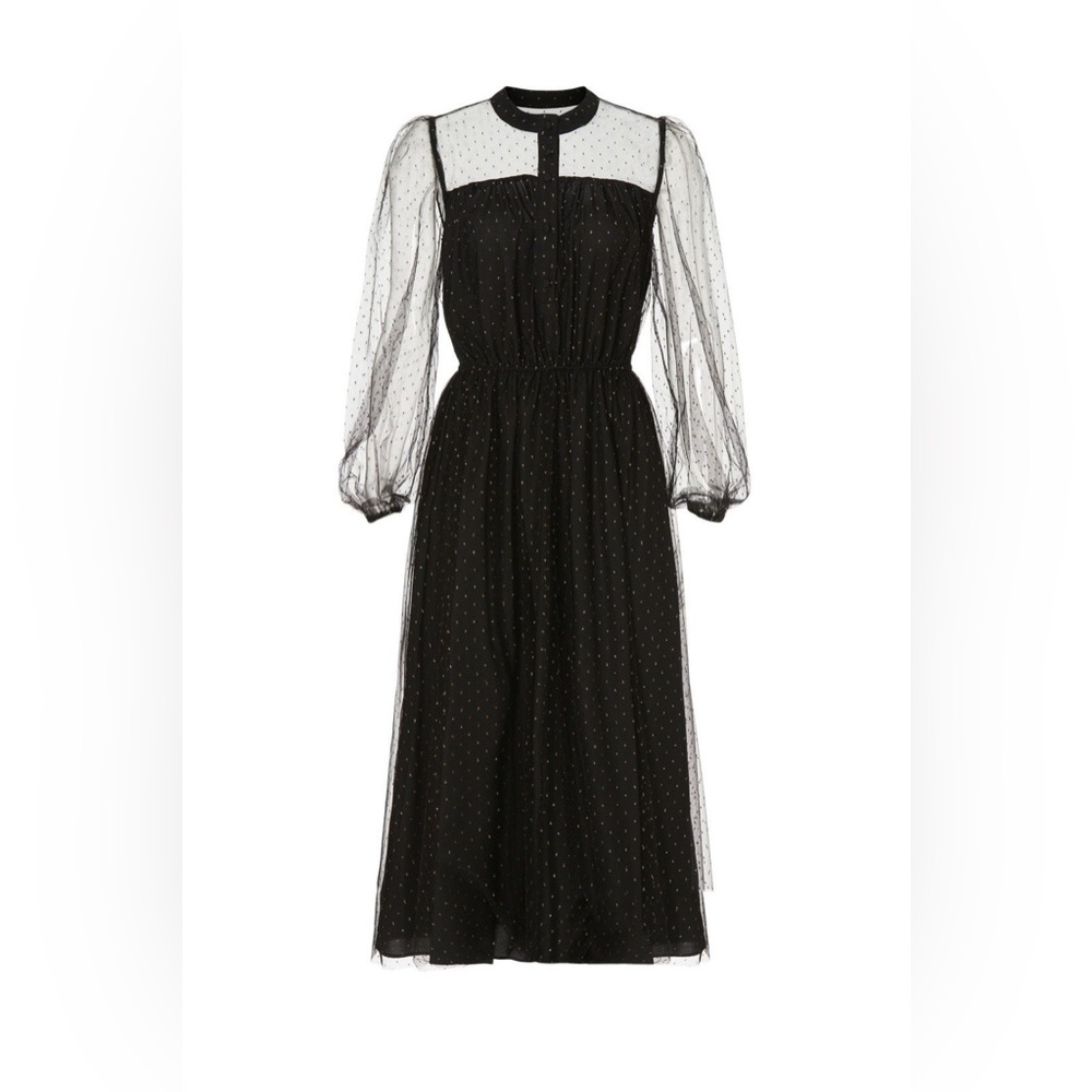 NWOT Size 4 Adam Lippes Collective Point Desprit Dress - Picture 5 of 10